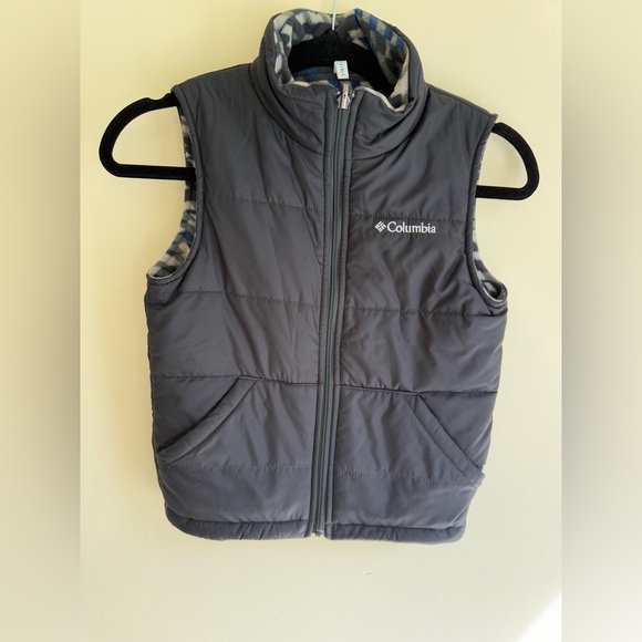 Columbia Other - Columbia Charcoal Reversible Vest *GOOD USED CONDITION*